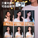 Jiahuacai Mobile phone stabilizer selfie stick multi-functional sports outdoor shooting live selfie artifact Douyin Vlog video selfie stick handheld anti-shake tripod stand gimbal [upgraded fill light model] AR smart anti-shake/beauty fill light/Inception space