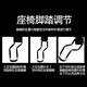 妙占 自行车儿童座椅前置 双点加固电瓶车折叠电动车自行车踏板通用 非快拆款【全围栏黑色】