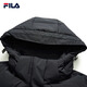 FILA official women's down jacket winter warm and fashionable mid-length warm sports down jacket
