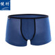 Healthy children's underwear boy boxers 7-12 years old Modal teen breathable boxer 3 packs 3 color gift boxers - 3 pieces 150 (150/75)