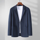 Vatica (VEDEOL) quick-drying thin ice silk sunscreen skin suit men's suit men's suit jacket men's spring and summer breathable casual tops blue-gray XXL-weight 160-175 suitable