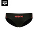 阿瑞娜（arena）男士泳裤三角健身高分子聚氨酯面料抗氯专业竞速竞赛游泳裤  黑色/红色非运动员建议选大1-2码 M