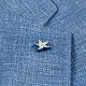 HLA Heilan House casual suit men's fashionable, stylish, simple, comfortable and crisp single suit jacket HWXAD1E044T light blue pattern (52) 175/96B (48B)cz