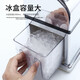 FEiNASi hand-cranked ice crusher, home bar, portable ice shaver, hail ice machine, ice blaster, manual smoothie machine, ice breaker, square-hand model