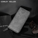 Cowley Keller Wallet Herren Langer Reißverschluss Brieftasche Münzbrieftasche große Kapazität Multi-Card-Kupplungsbeutel Mobiltelefonkartentasche CK Gray (verbesserte Version) 20*2*10 cm