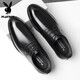 Zapatos de cuero playboy negocio para hombres ropa formal de resorte de primavera de primavera