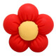 EKUSTYEE gives you a small red flower brooch badge charity flower student medal pin accessories event graduation gift large resin red flower + safety pin style pin style