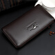 SAQUE SAQI KANGAROO (SAQIDISHU) Portefeuille pour hommes longs Business Business Businet Zipper Embrayage Drive de licence de permis de conduct