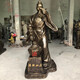 Wine Saint Dukang imitation copper sculpture, Wine Fairy tasting glass fiber reinforced plastic statue, tavern winery Yidi character ornaments customization, shop small Dingjin