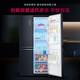 LG 655-liter refrigerator double doors, air-cooled frost-free linear frequency conversion, large refrigeration and freshness, computer temperature control, odor clean and large capacity home use, mobile ice box [upgraded Manhattan midnight] S651MC16