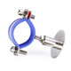 Jinchao 304 stainless steel pipe water pipe fixed bracket bracket adjustable gas and natural gas pipe clamp clip buckle (25-27) 50-100mm adjustment