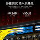 胜为（shengwei）光纤跳线 工程电信级LC-ST单模双芯 9/125低烟无卤环保外被 收发器尾纤 10米FSC-509