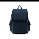 Kipling Kaipulin student schoolbag monkey bag Kaipulin waterproof backpack mommy bag new large capacity 12147 dark blue