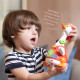 Huile children's toys for boys and girls, educational toys for 1-3 years old, rocking goose and rechargeable version that can sing and dance, baby toys, children's toys, music, electric crawling children's gifts, Chinese and English bilingual version, rocking goose 828B (random color), you need to bring your own battery