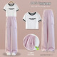 Pig Pitt (Pig / Peter) Girls Summer 2025 Nouveau ensemble de lycée d'été de célébrité pour enfants à la mode