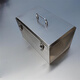 Stainless steel tool box 304 thickened type with wheels large portable hardware tool box storage box repair 201-Length 600 Width 300 Height 300