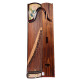 Dunhuang brand Dunhuang Guzheng LM698PQ joint model Chunhua Qiushi specially selected broadleaf yellow sandalwood professional playing collection model LM698PQ joint model (flowers bloom like golden)