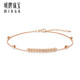 Ming Brand Jewelry 18K Gold Ball Bead Bracelet Rose Gold Luckyball Women's Plain Chain Simple Bracelet CSK0086 Pricing Approximately 16+2 cm Approximately 0.58-0.66 g
