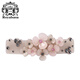 Royal sasa Royal Sasa headdress ponytail hair clip one-line chuck hair accessories imitation crystal horizontal clip spring clip hair clip hair clip hair card