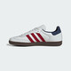 阿迪达斯 （adidas）三叶草Samba T头鞋男女休闲鞋 IH4881 白红 43