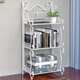 Rack de rangement solno en fer forgé en fer pliant de rangement de salle de bain rack de rangement de salle de bain étalon de salle de bain dortoir salon multicouche étagère de toilette de rangement de rangement de rangement de rangement de rangement de rangement z673 gold z673