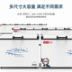 Heqiang Heqiang Freezer Commercial grande capacité Refrigéré Freiner Cabinet d'économie d'énergie Commercial Freezer Double porte silencieuse armoire de viande congelée 688 TEMPS TEMPRATEUR DE COPPORTE