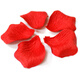 1000 pieces of non-woven fabric simulated rose petals, romantic petals, birthday decoration, proposal, wedding, Valentine's Day confession, romantic party arrangement, petals, wedding room arrangement, wedding supplies, candles, big red 1000 pieces
