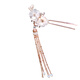 Wanbaozi Hanfu Hair Accessory Dragonfly Hairpin Fairy Air Fring Su Bushaa Beautiful Hairpin Hairpin Ancient Style Headwear Ancient Decoration Accessories Yunmeng Smoke Hairpin Gold Style