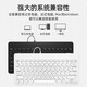 B.O.W Hangshi K-610 Wired Wireless Keyboard Business Office Keyboard Silent Home Desktop Computer Laptop Keyboard Wireless-[Girls Pink]