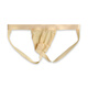 Men's T-string one-piece C-shaped gay underwear small sexy simple plastic double T-string T-pants men's fun skin color M