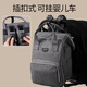 Sanmei Baby Mutter und Babytasche große Kapazität Mutter Tasche Mode Handgepäck-Rucksack Mutter und Babytasche Leichte Textur (20 l großer Kapazität/Harnkissen)