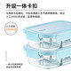 
Xinmeiya Microwave lunch box Student lunch box Cluster Bento box Glass fresh box Insulation bag with lunch box Office worker Smoked purple + tableware + insulation bag - 3 grid 1050ml