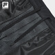Pantalones de punto para hombres oficiales de FILA en verano Nuevo estilo delgado de protección solar y sensación genial de fitness versátil Pantalones deportivos para hombres Dark Black-Bk XL (180) 88a