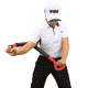 PGM21 Upgraded Golf Spinner Swing Exerciser Indoor Swing Plane Movement Corrector - Red