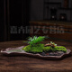 La cuenca de rocas de jiagong agua absorbe la cuenca de piedra de la cuenca de bonsai de los bonsai calamus rockery agua piedra hidropónica de arcilla púrpura de bonsai 2679 cerámica grande
