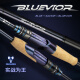 RIKAON Wild Dog BLUEVIOR Blue Viagra Rod Black Pit Sea Catman Fish Insect Rod Professional Long-Take Competition Fishing Rod 2.03m /BVC682ML Gun Handle 2 Sections
