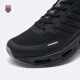 
KSWISS men's spring new fashion comfortable shock-absorbing sports breathable casual shoes 9277-M 030 pure black/fantasy silver 40