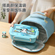 Maixuan isoliertes Lunchkinokintenarbeiter 316 Edelstahl getrennte Lunchbox Mikrowellenheizung Bento Box mit Trennungsdämmschachtel 3 Gittergrün 1050 ml [kostenloser Löffel und Stäbchen]