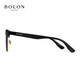BOLON Tyrannosaurus glasses polarized sunglasses retro eyebrow frame fashion sunglasses trendy driving mirror men's sunshade BL6105 C17-blue gray