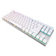 Cherry Cherry MX8.2TKL Wireless Mechanical Keyboard Bluetooth à trois modes de bureau en alliage E-Sports 87 Clé à trois modes Blanc Blue Axe
