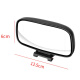 Tuyue car rearview mirror coach car small truck auxiliary mirror rear wheel blind spot mirror reversing glass large field of view small round mirror sticker black - left and right universal (single)