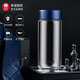 Copa de vidrio Xino Nuevo taza de té de gran capacidad de una sola capa para hombres y mujeres Té de agua transparente de agua para negocios Use portátil Home Use Violet-XN6173- 300ml