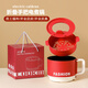 Employé de la société Qianliyuan Small Gift Gift Practical Souvenir Perfosition Event Prize Store Promotion Promotion Cadre Polding White White Electric Cooking Pot + Anside (Boîte-cadeau)