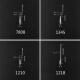 雷尼绍测针蔡司测头海克斯康测针三坐标测针加长杆M2M3 8号 3882红宝石2.0*L20*M2