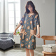 Songyan Pajamas Женская ночная рубашка Pure Cotton Summer Summer-Sighteed Pajamas Пара паджамского костюма Весна и осенняя домашняя одежда могут носить мужчины 12014 Парки два подхода (пожалуйста