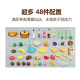 Xinge children's toys girls mini kitchen cooking house simulation cooking sound and light Children's Day gift