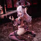 Hobby Mio Snail Shell Schnee Drop Blume Plan Mecha Girl Machine Girl Assembly Modell 15 cm ausgepackt und nicht zurückgegeben Succubus Lostia Lustia