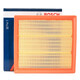 Filtro de aire original para coche Bosch (BOSCH)/filtro de compartimento de filtro de aire Buick GL8 ES Lu Zun 2,0 T 2.0T653T