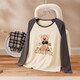 Langsha pyjamas Spring et automne à manches longues à manches longues Coton Pure Coton pour jeunes garçons, étudiants d'âge moyen et vieux Suit d'automne Lyp724 L Small Code 160-165cm / 95-110jin [Jin est égal à 0,5 kg]