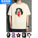 Zhenpu Che Guevara T-shirt peripheral short-sleeved clothes for the former Soviet Union summer t-shirt men's tee black D4881 Che Guevara 3XL (170~190Jin [Jin equals 0.5 kg])